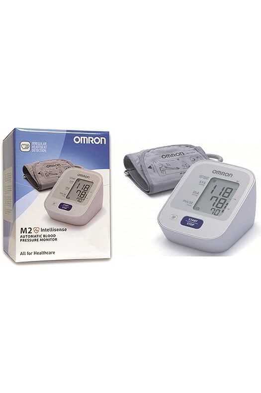Tensiómetro de Brazo Digital OMRON M2 BASIC (HEM-7143) - Blanco: Preciso y Fácil de Usar.