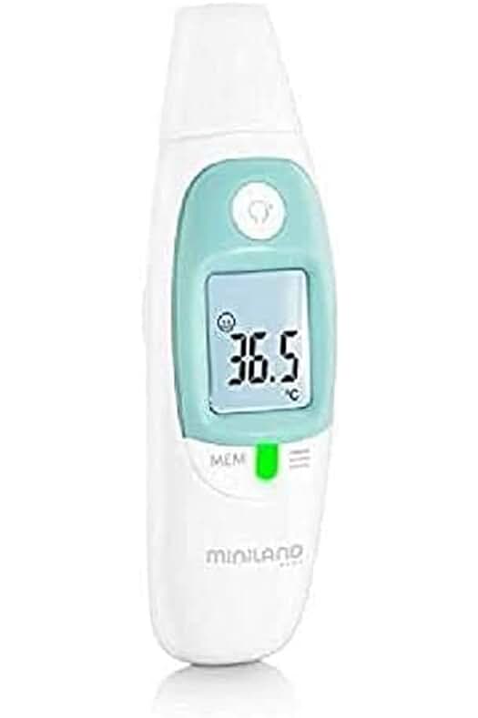 Termómetro de contacto MINILAND: Precisa medición de temperatura para líquidos y objetos.