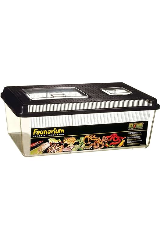 Terrario Exo Terra Multicolor para Reptiles y Anfibios - Espacio Versátil de 45,7 cm.