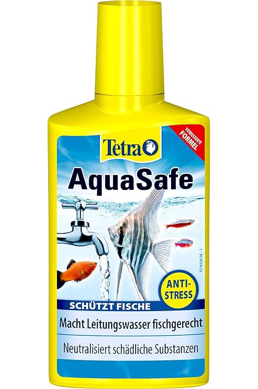 Tetra AquaSafe: Protección y calidad para tu acuario y peces con agua natural