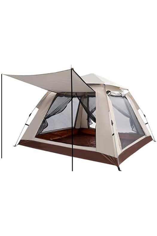 Tienda familiar de camping para 5-8 personas: impermeable, ligera y fácil de instalar
