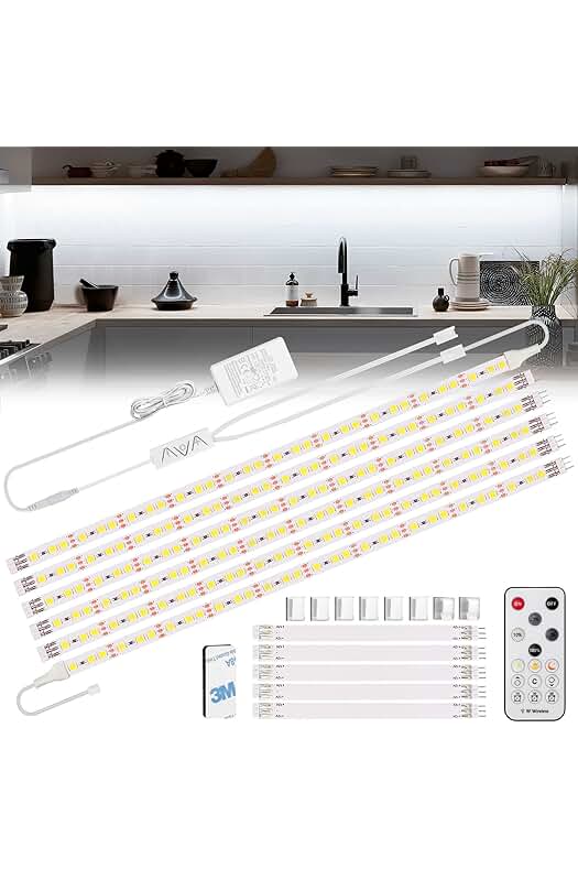 Tira LED Blanca Frío de 3m para iluminación de fondo en diferentes espacios.