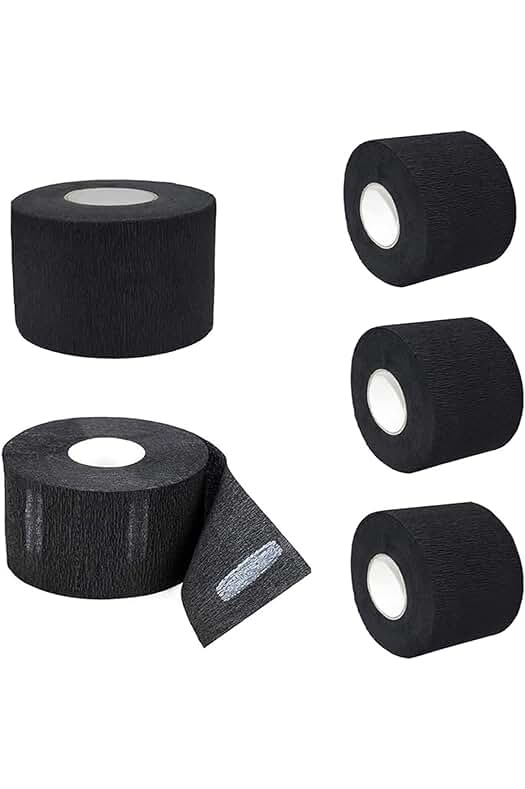Tiras adhesivas de papel para cuello: accesorio desechable para barberías y peluquerías