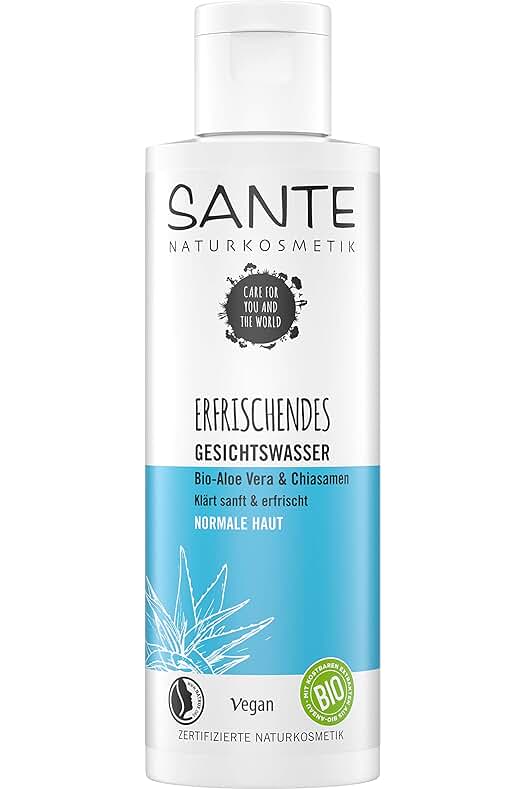 Tónico facial de aloe vera y semillas de chía: Refresca y cuida tu piel naturalmente.
