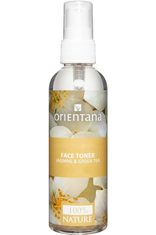 Tónico Facial de Jazmín & Té Verde - Hidratante Vegano para Todo Tipo de Piel