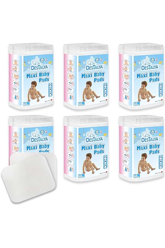 Toallitas de algodón suaves y naturales para bebés - Cuidado sensible para la piel.