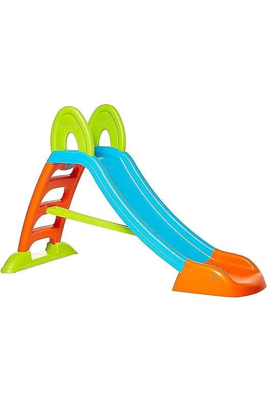 Tobogán acuático FEBER Slide Plus: resistente, fácil de montar y divertido para niños de 2 a 7 años.