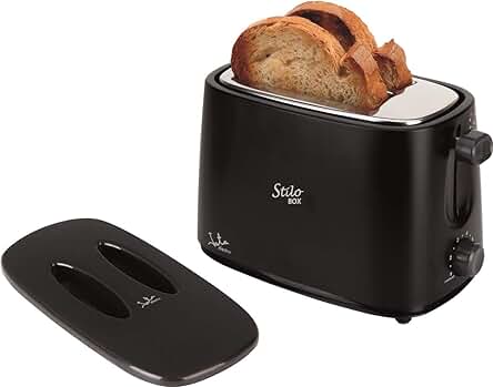 Tostadora Jata TT631 con amplias ranuras y selección electrónica de tostado.