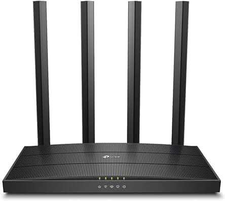 TP-Link Archer C6 - Router WiFi AC1200 de doble banda con tecnología avanzada