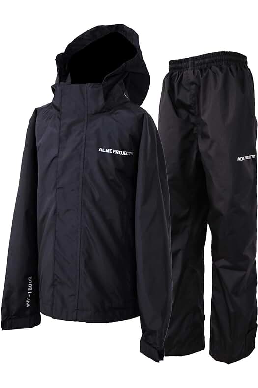 Traje de Lluvia Acme Projects: 100% Impermeable, Transpirable, Cremallera YKK - ¡Protección total garantizada!