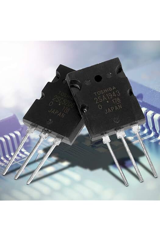 Transistor de alta potencia 2SA1943 2SC5200 - Amplificador de audio preciso y potente