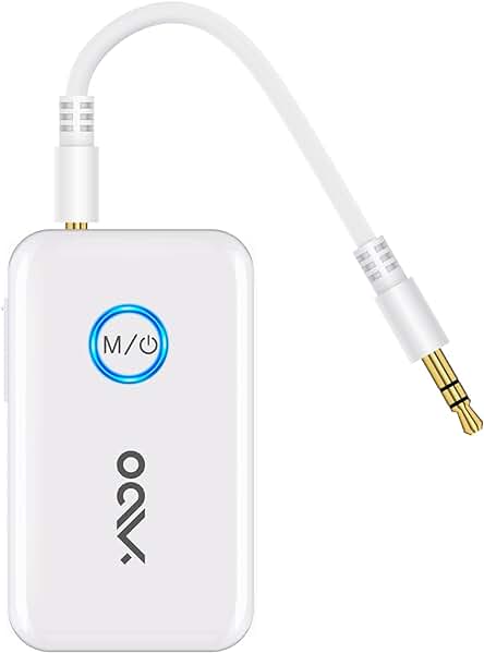 Transmisor Receptor Bluetooth 5.3: Conexión inalámbrica de alta calidad para tus dispositivos de audio.