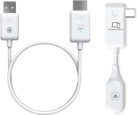 Transmisor y receptor HDMI inalámbrico para una conexión fluida entre dispositivos y pantallas.
