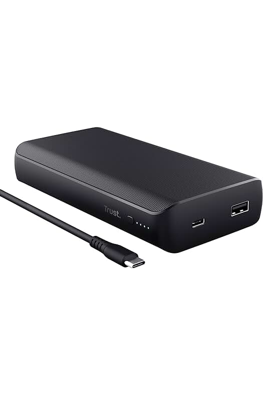 Trust Laro 20000mAh: La Mejor Batería Externa y Power Bank con Carga Rápida y Versatilidad