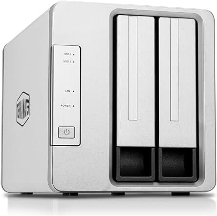 Almacenamiento en la Nube Personal TerraMaster F2-210 NAS - Potente y Versátil