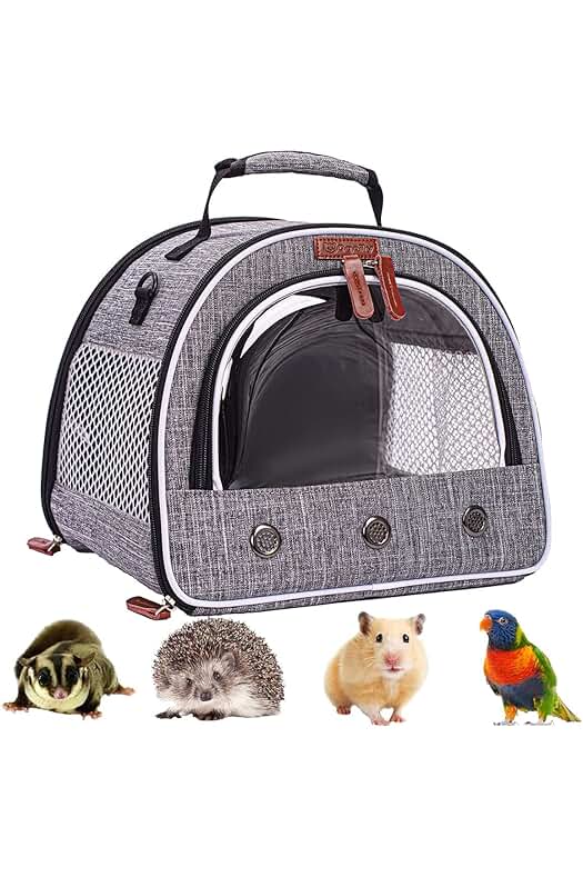 Título nuevo para el producto: Jaula portadora para conejillo de Indias: transporte seguro y cómodo para tu mascota