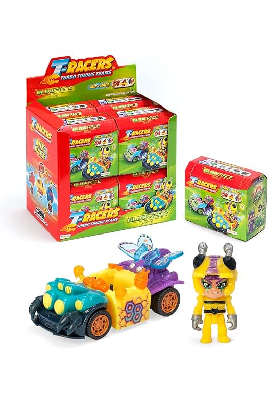 Título optimizado: Coches T-Racers: Colección Completa con Coches Desmontables y Piezas Intercambiables