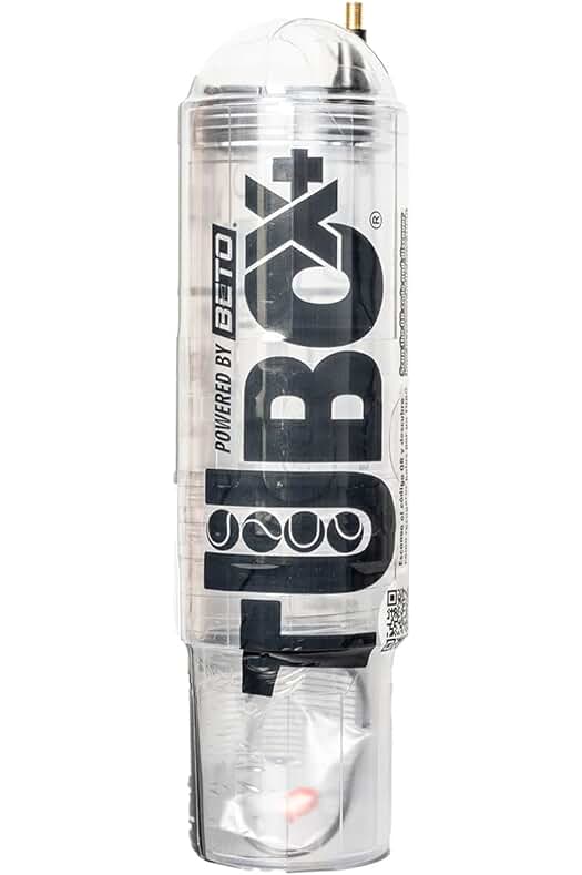 Presurizador de Pelotas de Pádel y Tenis TUBOX4 Crystal - Sin Bomba | Accesorio Indispensable