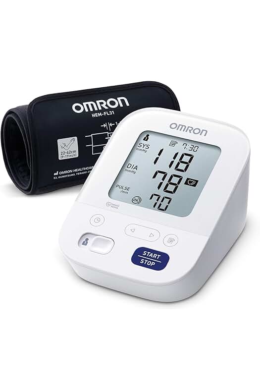 Tensiómetro de Brazo OMRON X3 Comfort: Preciso y Validado Clínicamente para Hipertensión y Diabetes.
