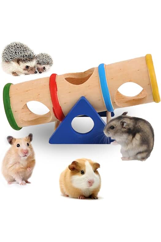 Túnel de Juegos para Pequeñas Mascotas: Hámsters, Conejillos de Indias, Chinchillas, Ratas y Conejos Enanos