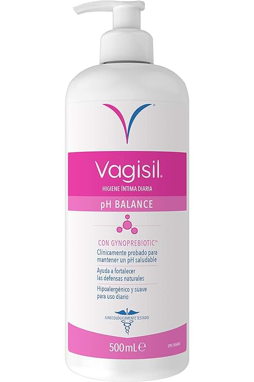 Vagisil Prebiótico Higiene Íntima Diaria para Fortalecer Tus Defensas Naturales, 500ml
