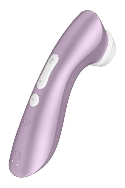 Vibrador de ondas de presión Satisfyer Pro 2+: potente estimulador sexual para mujeres.
