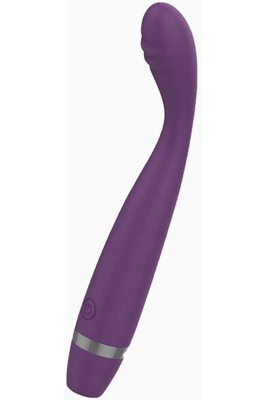 Vibrador eléctrico de silicona con 10 modos de vibración y resistente al agua