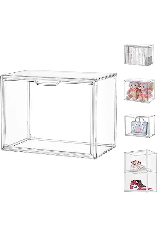 Vitrina de Muñecas Transparente para Colecciones de Figuras Coleccionables (36×22×27cm)