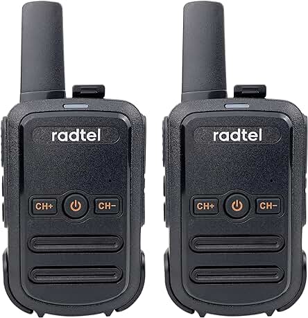 Walkie Talkie Recargable Radtel RT12 PMR446 - Comunicación sin límites en cualquier lugar