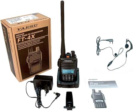 Walkie Talkie VHF/UHF YAESU FT4XE - Comunicación confiable en frecuencias 144-440 MHz
