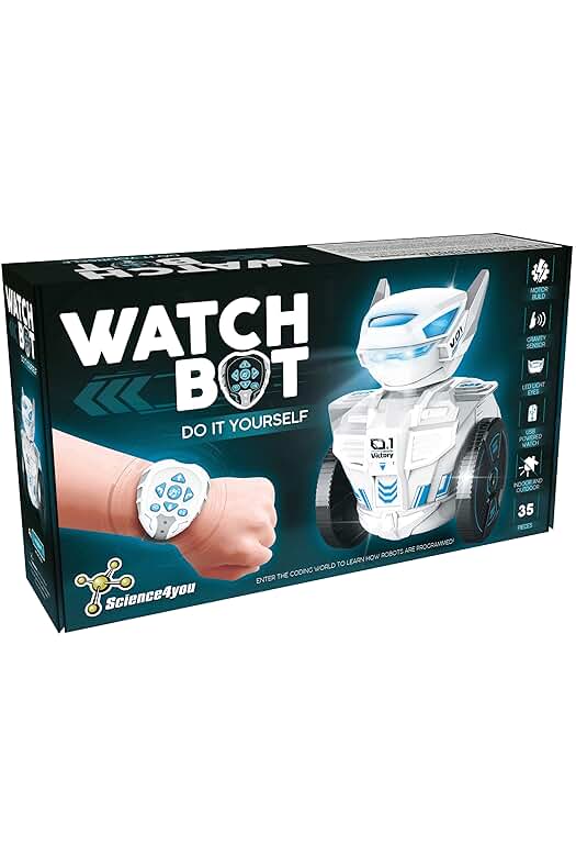 Watchbot Robot Teledirigido - Juguete Educativo para Niños +8 Años - Construye y Controla tu Propio Robot