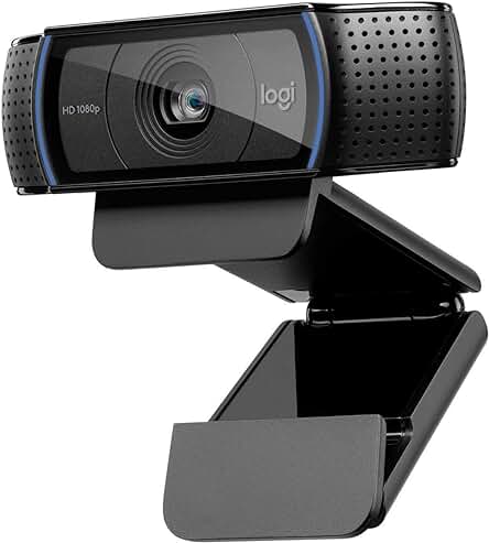 Webcam Logitech C920: La mejor opción para videoconferencias, streaming y gaming en alta definición.