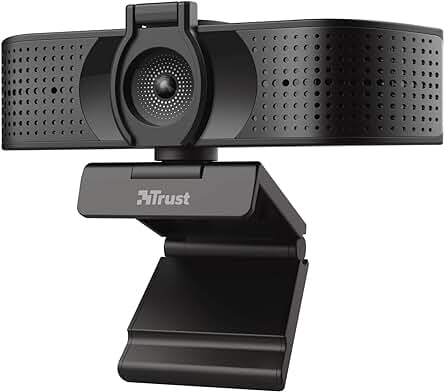 Webcam Trust Teza con calidad de video 4K Ultra HD para videollamadas y streaming