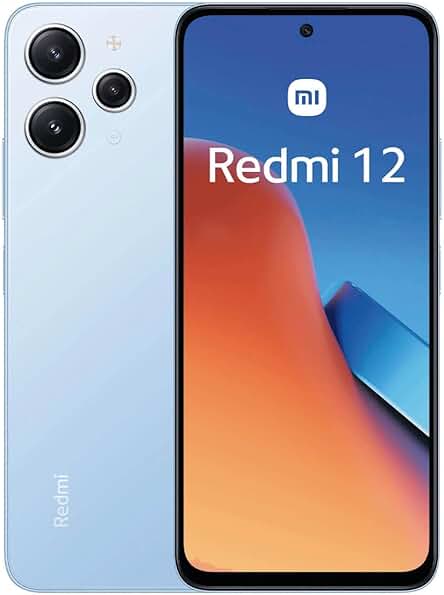 Xiaomi Redmi 12 Sky Blue - Potente rendimiento y amplio almacenamiento en un solo dispositivo.