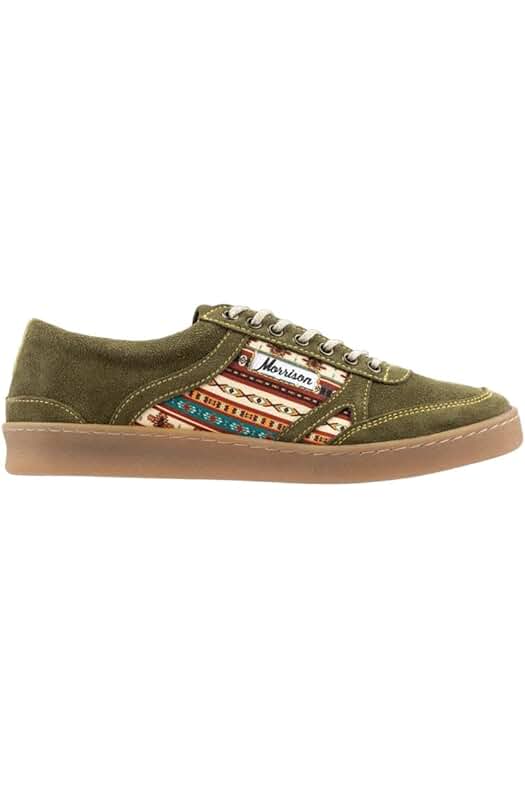 Zapatilla unisex MORRISON Rodeo en verde - estilo y comodidad en un solo calzado.