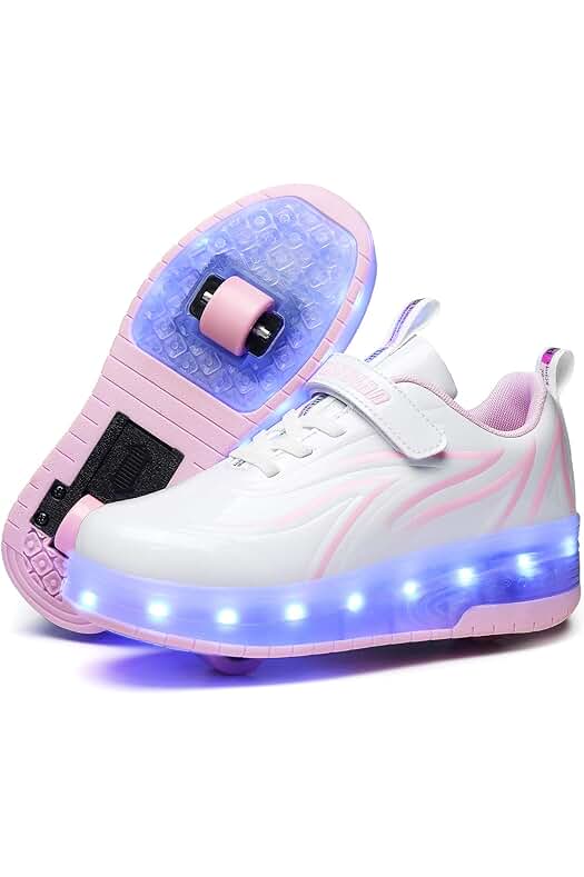 Zapatillas con Ruedas para Niños y Niñas - Calzado Deportivo con Ruedas Integradas