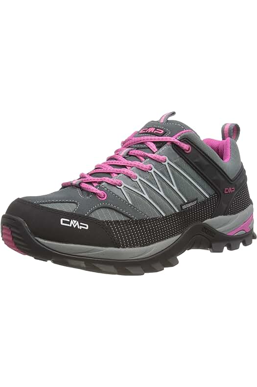 Zapatillas de senderismo para mujer: CMP Rigel Low Wmn Trekking Shoe WP