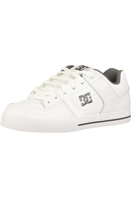 Zapatillas de Skateboarding para Hombre: DC Shoes Pure Slim, estilo y rendimiento excepcionales.