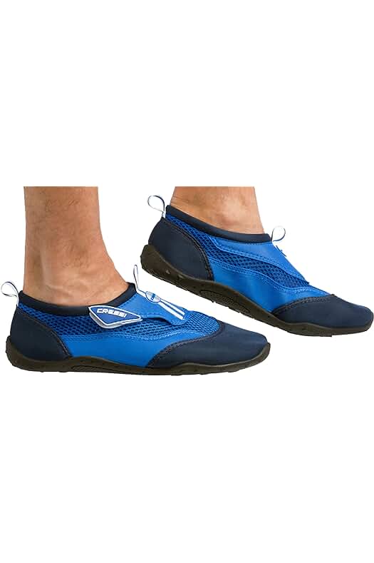Zapatos Cressi Reef: Comodidad y protección para deportes acuáticos y actividades en el mar.
