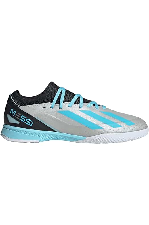 Zapatos de fútbol indoor unisex adidas X Crazyfast Messi.3 In J: máxima velocidad y precisión.